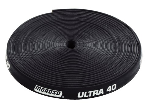 Moroso Insulated Spark Plug Wire Sleeve - Ultra 40 - 8.65mm - Black - 25ft Roll thumbnail 2
