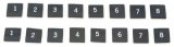 Moroso Spark Plug Shrink Sleeves - Numbered From 1-8 - Set of 2 thumbnail 1