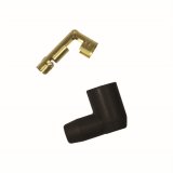 Moroso Spark Plug Boot & Terminal Kit - Ultra 40 - 90 Degree Ends - Non-HEI Distributor - Set of 8 thumbnail 1
