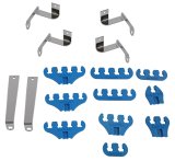 Moroso Ford Small Block Ignition Wire Loom Kit - 7-9mm - Blue thumbnail 1