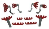 Moroso Ford Small Block Ignition Wire Loom Kit - 7-9mm - Red thumbnail 2
