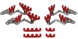 Moroso Chevrolet Small Block Ignition Wire Loom Kit - Centerbolt - 7-9mm - Red thumbnail 3