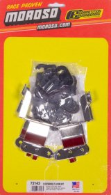 Moroso Chevrolet Small Block Ignition Wire Loom Kit - Centerbolt - 7-9mm - Black thumbnail 4