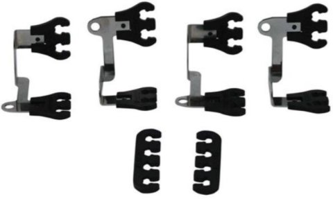 Moroso Chevrolet Small Block Show Car Ignition Wire Loom Kit - 7-9mm - Black thumbnail 2