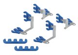 Moroso Chevrolet Small Block Show Car Ignition Wire Loom Kit - 7-9mm - Blue thumbnail 3