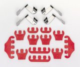 Moroso Chevrolet Small Block Ignition Super Look Wire Kit - 7-9mm - Red thumbnail 1