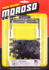 Moroso Chevrolet Small Block Ignition Super Look Wire Kit - 7-9mm - Black thumbnail 3