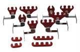 Moroso Chevrolet Big Block Ignition Wire Loom Kit - 7-9mm - Red thumbnail 1