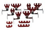 Moroso Chevrolet Big Block Ignition Wire Loom Kit - 7-9mm - Red thumbnail 3