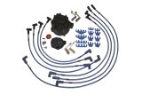 Moroso 74-Up Chevrolet V8 Super HEI Ignition Kit w/Distributor Cap/Rotor/Blue Max Wires & Loom Kit thumbnail 1