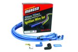 Moroso Chevrolet Small Block Ignition Wire Set - Blue Max - Spiral Core - Sleeved - HEI - 90 Degree thumbnail 5