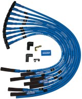 Moroso Chevrolet Big Block Ignition Wire Set - Blue Max - Spiral Core - Sleeved - HEI - Straight thumbnail 4