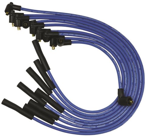 Moroso Custom Ignition Wire Set - Blue Max - Spiral Core