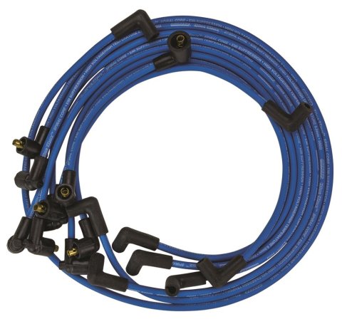 Moroso Custom Ignition Wire Set - Blue Max - Spiral Core