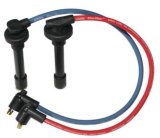 Moroso Custom Ignition Wire Set - Blue Max - Spiral Core - Colored High Temp Wire Separators - Red thumbnail 3