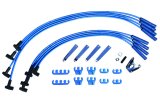 Moroso Chevrolet Big Block Ignition Wire Dress-Up Kit - HEI - Blue Max - Spiral Core thumbnail 3