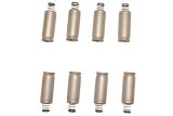 Moroso GM LS Spark Plug Wire Set Heat Shields - Aluminum - 8 Pack thumbnail 2