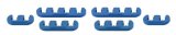 Moroso Spark Plug Wire Separator Kit - 11mm - Blue thumbnail 2