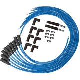 Moroso Universal Ignition Wire Set - Blue Max - Spiral Core - Unsleeved - 90 Degree - Blue thumbnail 3