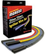 Moroso Universal Ignition Wire Set - Blue Max - Spiral Core - Unsleeved - 135 Degree - Red thumbnail 4