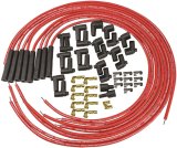 Moroso Universal Ignition Wire Set - Blue Max - Spiral Core - Unsleeved - Straight - Red thumbnail 1