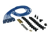 Moroso Universal Ignition Wire Set - Blue Max - Spiral Core - Unsleeved - 90 Degree - Blue thumbnail 3