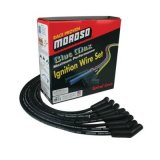 Moroso Universal Ignition Wire Set - Blue Max - Spiral Core - Unsleeved - 135 Degree - Black thumbnail 3