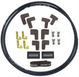 Moroso Ignition Coil Wire Kit - Ultra 40 - Sleeved - 4ft - Black thumbnail 1