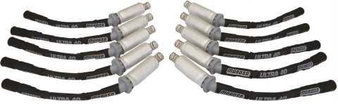 Moroso 08-17 Dodge Viper Ignition Wire Set - Ultra 40 - Sleeved - Black thumbnail 1