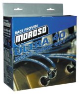 Moroso GM LS Ignition Wire Set - Ultra 40 - Sleeved - 9.75in - Blue thumbnail 3
