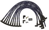 Moroso Chevrolet Small Block Ignition Wire Set - Ultra 40 - Sleeved - HEI - 90 Degree - Blue thumbnail 1