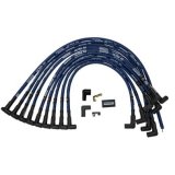 Moroso Chevrolet Small Block Ignition Wire Set - Ultra 40 - Sleeved - HEI - 90 Degree - Blue thumbnail 5