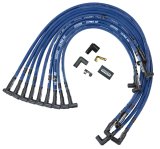 Moroso Chevrolet Small Block Ignition Wire Set - Ultra 40 - Sleeved - HEI - 90 Degree - Blue thumbnail 8
