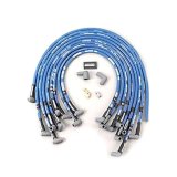 Moroso Chevrolet Big Block Ignition Wire Set - Ultra 40 - Sleeved - HEI - 90 Degree - Blue thumbnail 1
