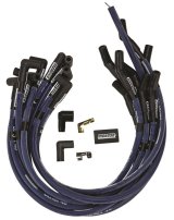 Moroso Ford 351W Ignition Wire Set - Ultra 40 - Sleeved - HEI - 135 Degree - Blue thumbnail 1