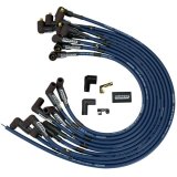 Moroso Chevrolet Small Block Ignition Wire Set - Ultra 40 - Unsleeved - Non-HEI - Over Valve - Blue thumbnail 3
