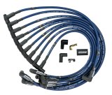 Moroso Chevrolet Small Block Ignition Wire Set - Ultra 40 - Unsleeved - HEI - Over Valve - Blue thumbnail 7