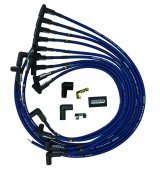 Moroso Chevrolet Small Block Ignition Wire Set - Ultra 40 - Unsleeved - HEI - Under Header - Blue thumbnail 5
