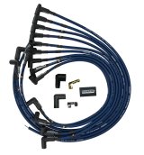 Moroso Chevrolet Small Block Ignition Wire Set - Ultra 40 - Unsleeved - HEI - Under Header - Blue thumbnail 7