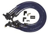 Moroso Chevrolet Big Block Ignition Wire Set - Ultra 40 - Unsleeved - Non-HEI - Under Header - Blue thumbnail 1