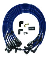 Moroso Chevrolet Big Block Ignition Wire Set - Ultra 40 - Unsleeved - HEI - Crab Cap - Blue thumbnail 6