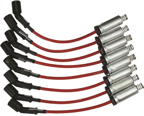 Moroso GM LS Ignition Wire Set - Ultra 40 - Unsleeved - Coil-On - 12in Wire - Red thumbnail 1