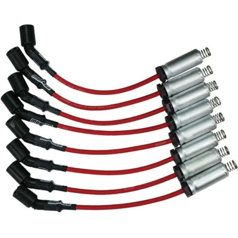 Moroso GM LS Ignition Wire Set - Ultra 40 - Unsleeved - Coil-On - 12in Wire - Red thumbnail 3