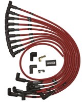 Moroso Chevrolet Small Block Ignition Wire Set - Ultra 40 - Unsleeved - HEI - Over Valve - Red thumbnail 1