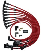 Moroso Chevrolet Small Block Ignition Wire Set - Ultra 40 - Unsleeved - HEI - Over Valve - Red thumbnail 4