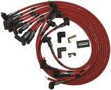 Moroso Chevrolet Small Block Ignition Wire Set - Ultra 40 - Unsleeved - Non-HEI - Under Header - Red thumbnail 1
