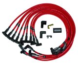 Moroso Chevrolet Small Block Ignition Wire Set - Ultra 40 - Unsleeved - HEI - Under Header - Red thumbnail 5