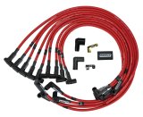 Moroso Chevrolet Small Block Ignition Wire Set - Ultra 40 - Unsleeved - HEI - Under Header - Red thumbnail 6