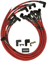Moroso Chevrolet Big Block Ignition Wire Set - Ultra 40 - Unsleeved - Non-HEI - Crab Cap - Red thumbnail 1