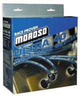 Moroso Chevrolet Big Block Ignition Wire Set - Ultra 40 - Unsleeved - Non-HEI - Crab Cap - Red thumbnail 3